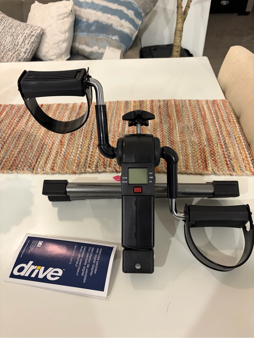 Drive Medical Exercise Peddler with Digital Display – Brand New Open Box